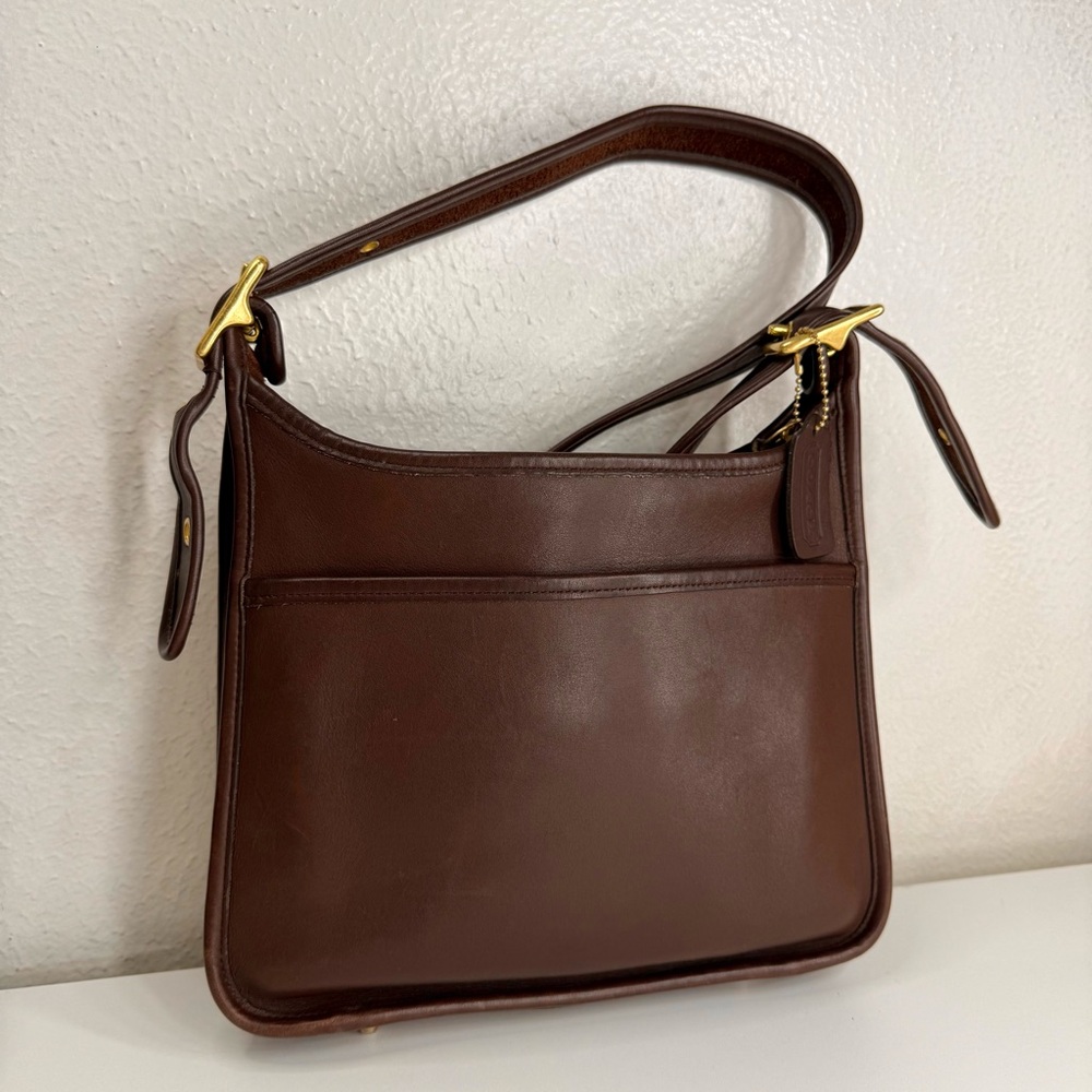 Vintage Coach Mahogany Legacy Bag 9966